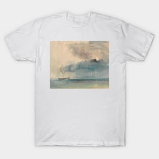 A Paddle-steamer in a Storm by J.M.W. Turner T-Shirt